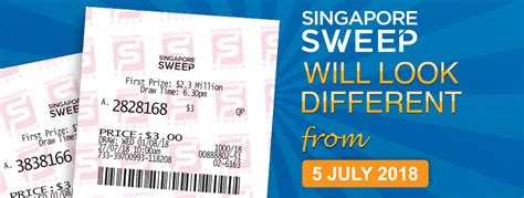 Coming Singapore Sweep Draw .
